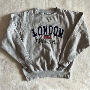 London england size S crew neck sweatshirt